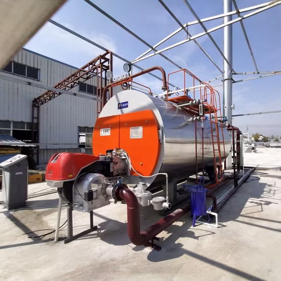 ホテル用消火管付き工業用燃料ガス温水ボイラー